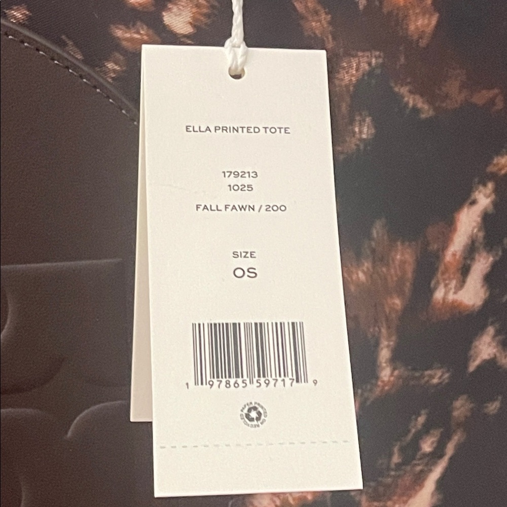 Tory Burch Tortoiseshell/Leopard Pattern Tote Bag… - image 6